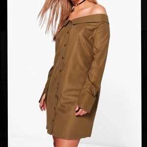 Off the shoulder dress